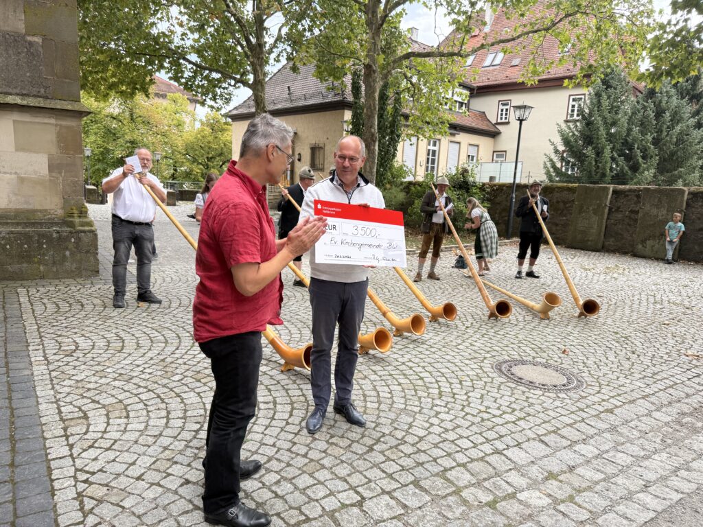 Spendenübergabe 3500€